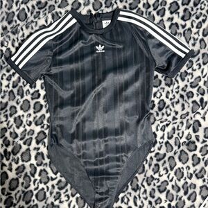 Adidas Black One Piece bodysuit